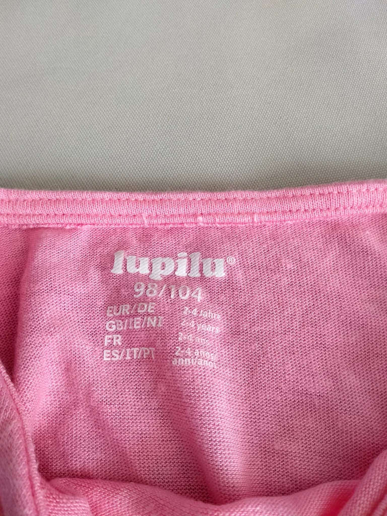 🌸💗 Vestido ligero rosa – 98/104 – Lupilu – Nunca usado, excelente estado 💗🌸 – photo 2